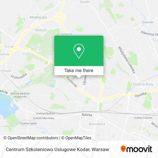 Centrum Szkoleniowo Uslugowe Kodar map