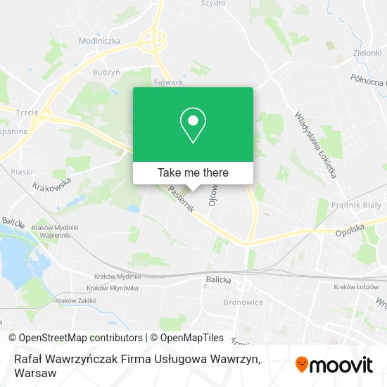 Rafał Wawrzyńczak Firma Usługowa Wawrzyn map