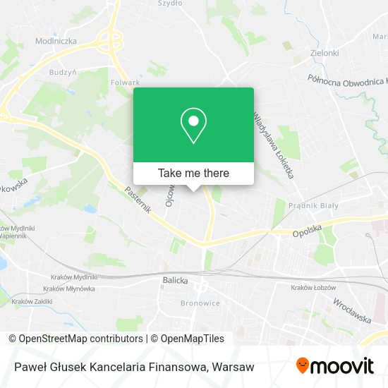 Paweł Głusek Kancelaria Finansowa map