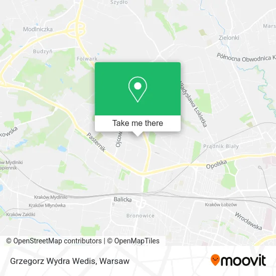 Карта Grzegorz Wydra Wedis