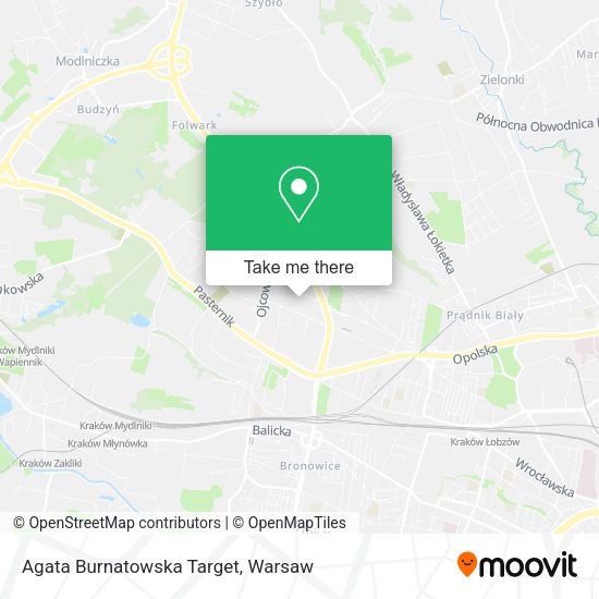 Agata Burnatowska Target map