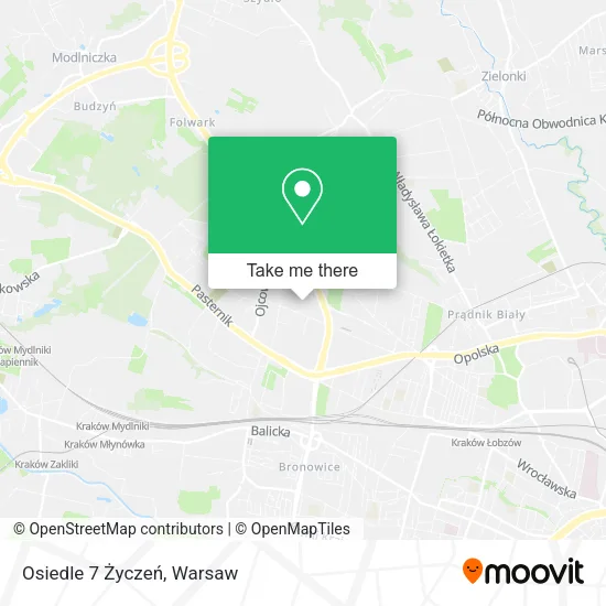 Карта Osiedle 7 Życzeń