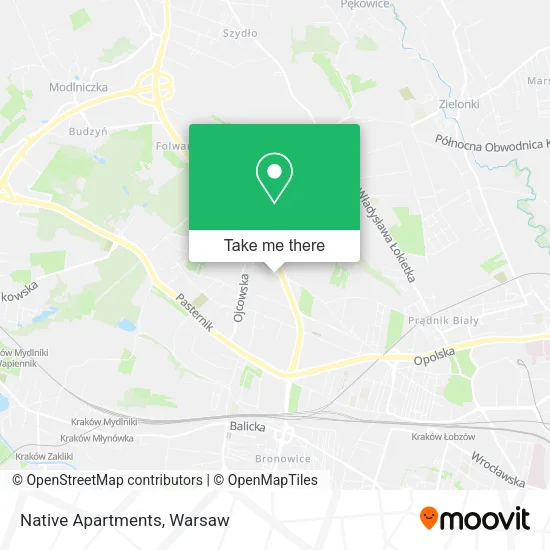 Карта Native Apartments