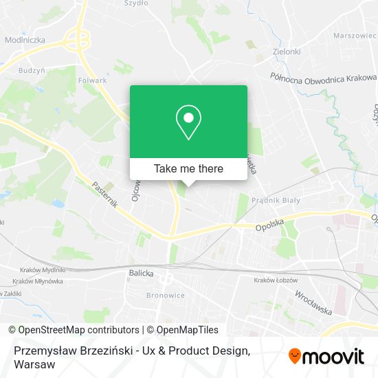 Przemysław Brzeziński - Ux & Product Design map