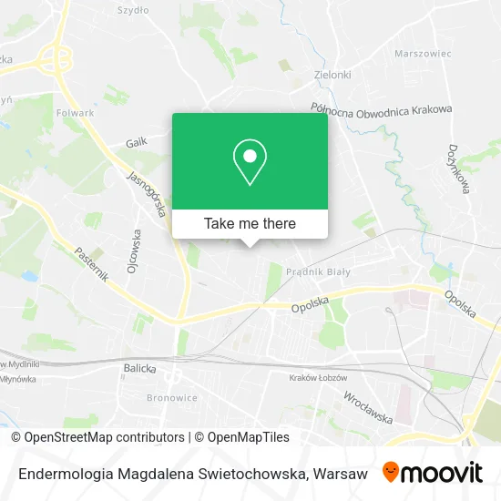 Endermologia Magdalena Swietochowska map