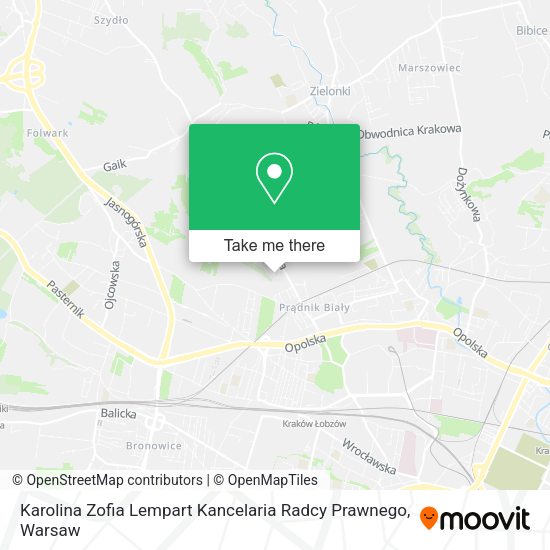 Karolina Zofia Lempart Kancelaria Radcy Prawnego map