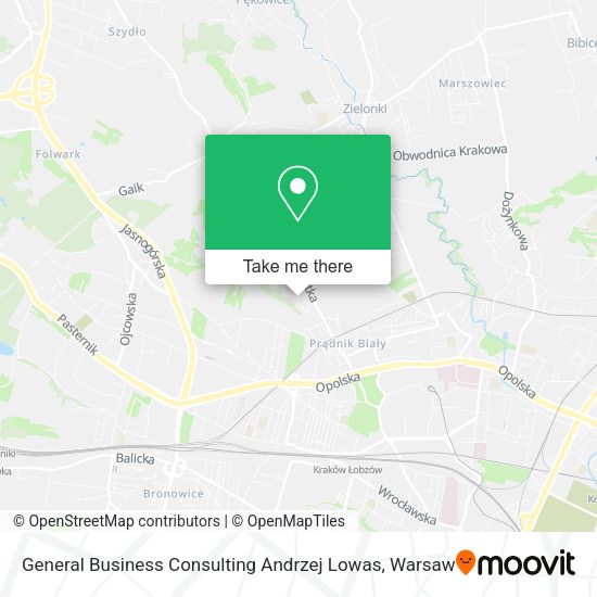 General Business Consulting Andrzej Lowas map