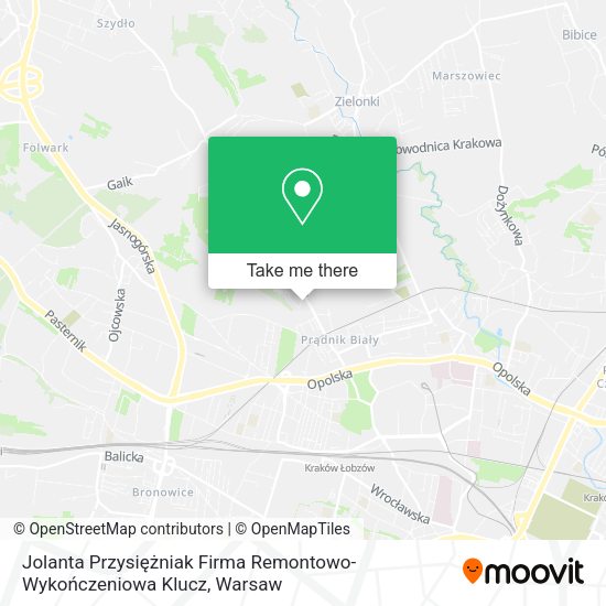 Jolanta Przysiężniak Firma Remontowo-Wykończeniowa Klucz map