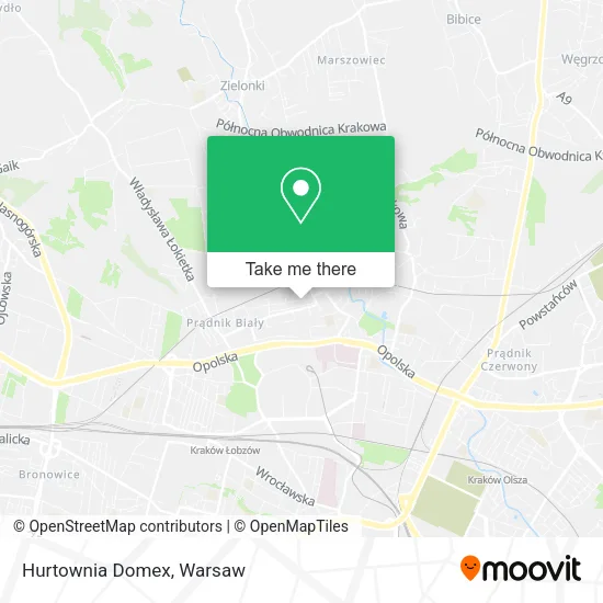 Hurtownia Domex map