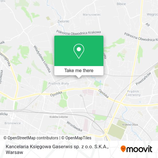 Kancelaria Księgowa Gaserwis sp. z o.o. S.K.A. map