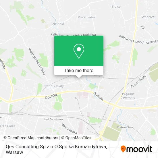 Карта Qes Consulting Sp z o O Spolka Komandytowa