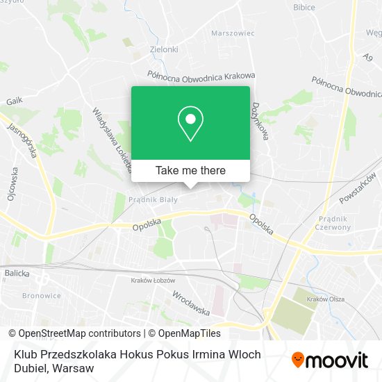 Klub Przedszkolaka Hokus Pokus Irmina Wloch Dubiel map