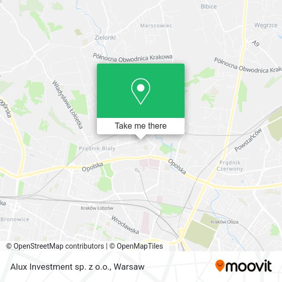 Alux Investment sp. z o.o. map