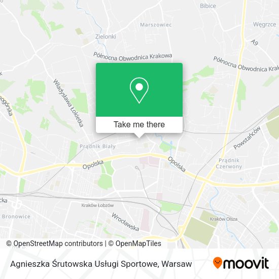 Agnieszka Śrutowska Usługi Sportowe map