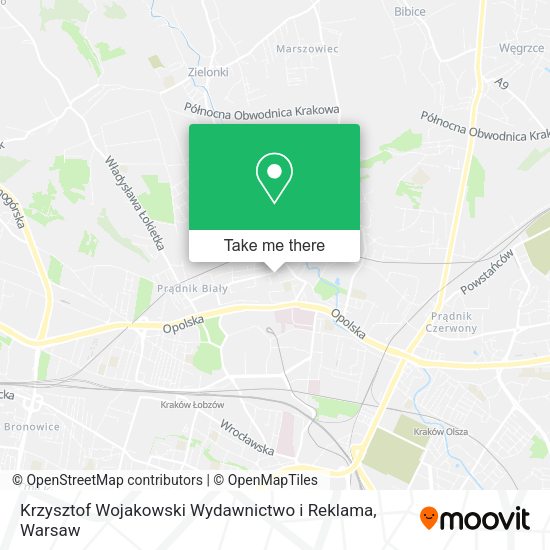 Krzysztof Wojakowski Wydawnictwo i Reklama map