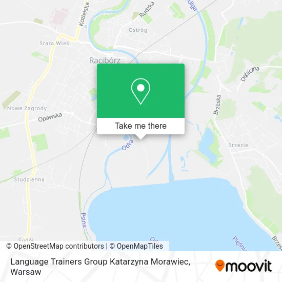 Карта Language Trainers Group Katarzyna Morawiec