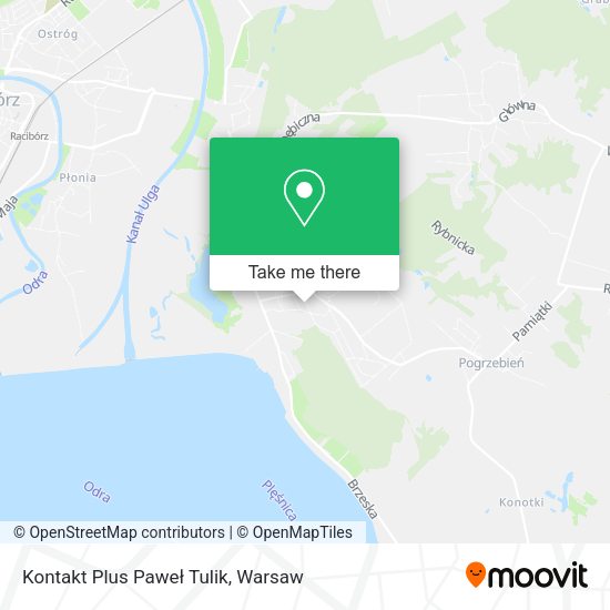Kontakt Plus Paweł Tulik map