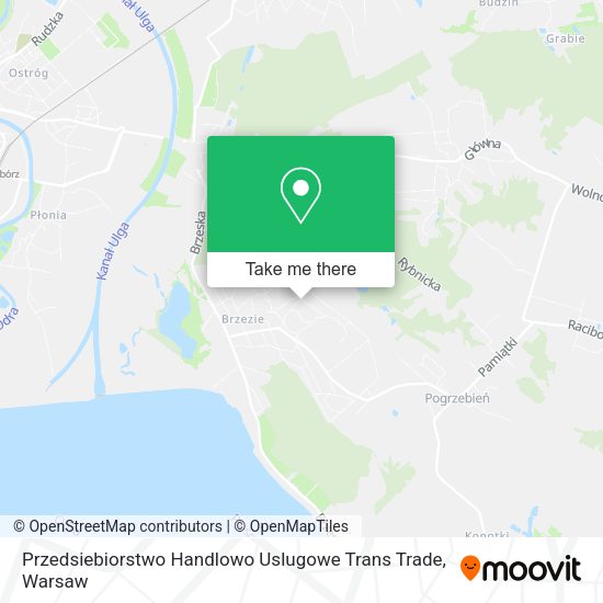 Przedsiebiorstwo Handlowo Uslugowe Trans Trade map