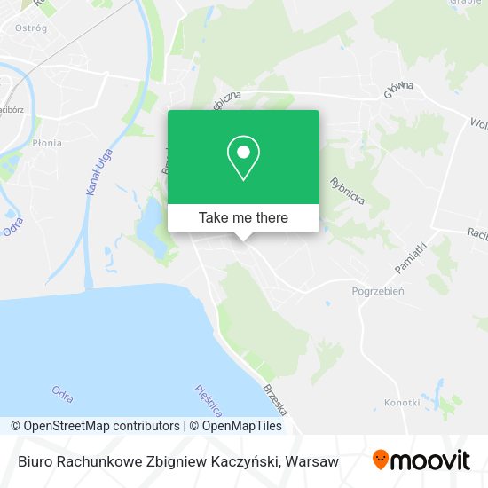 Biuro Rachunkowe Zbigniew Kaczyński map