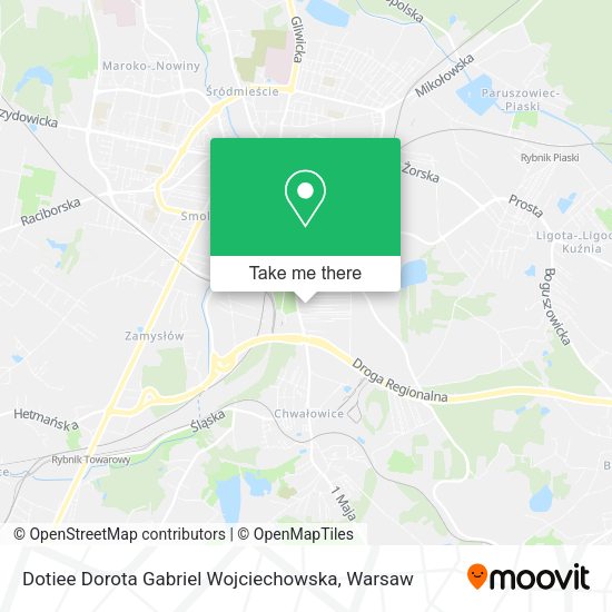 Dotiee Dorota Gabriel Wojciechowska map