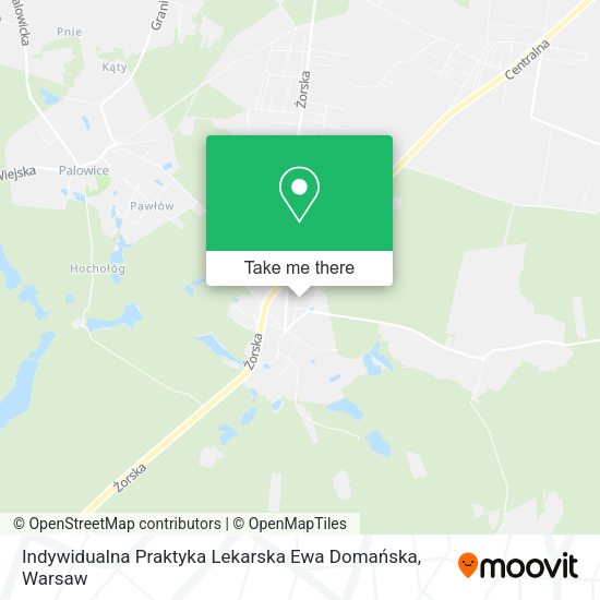 Indywidualna Praktyka Lekarska Ewa Domańska map