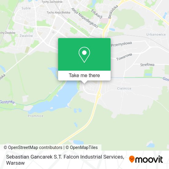 Sebastian Gancarek S.T. Falcon Industrial Services map