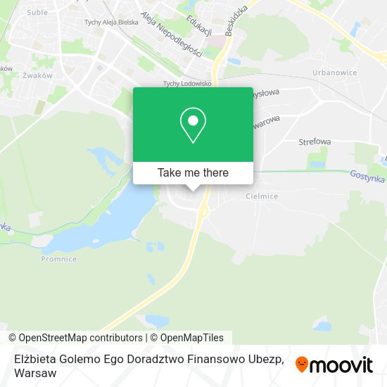 Elżbieta Golemo Ego Doradztwo Finansowo Ubezp map