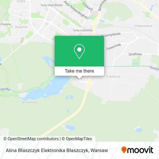 Alina Błaszczyk Elektronika Błaszczyk map