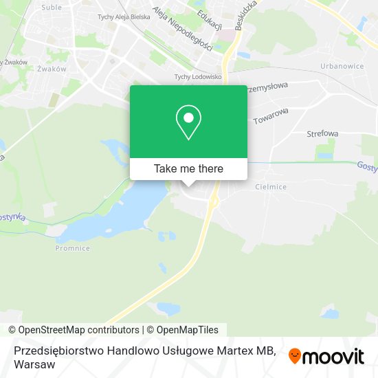 Przedsiębiorstwo Handlowo Usługowe Martex MB map