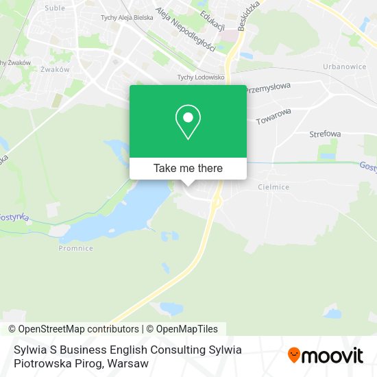 Sylwia S Business English Consulting Sylwia Piotrowska Pirog map