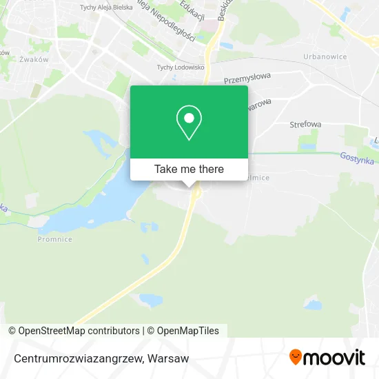Карта Centrumrozwiazangrzew