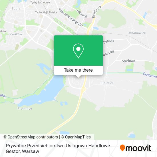 Prywatne Przedsiebiorstwo Uslugowo Handlowe Gestor map