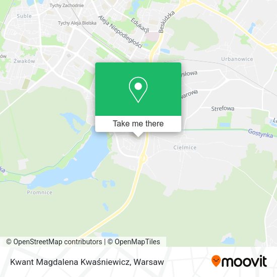 Kwant Magdalena Kwaśniewicz map