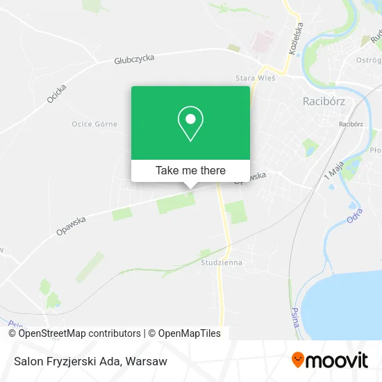 Карта Salon Fryzjerski Ada