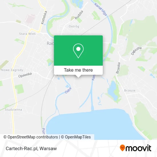 Карта Cartech-Rac.pl