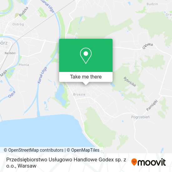 Przedsiębiorstwo Usługowo Handlowe Godex sp. z o.o. map