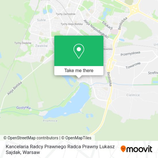 Kancelaria Radcy Prawnego Radca Prawny Lukasz Sajdak map