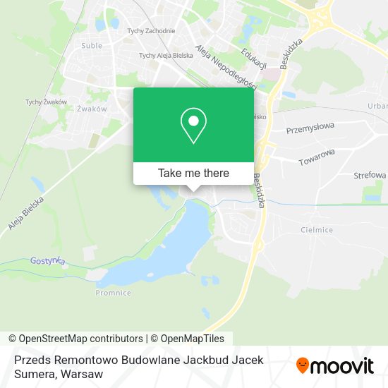 Przeds Remontowo Budowlane Jackbud Jacek Sumera map