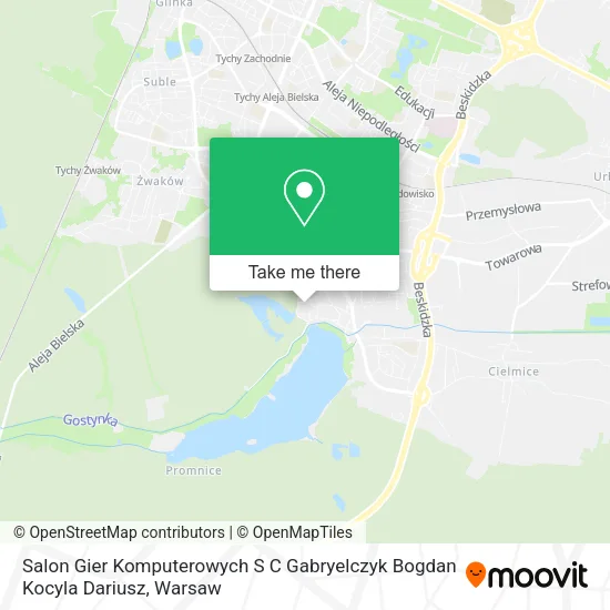 Salon Gier Komputerowych S C Gabryelczyk Bogdan Kocyla Dariusz map