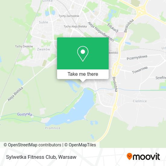 Sylwetka Fitness Club map