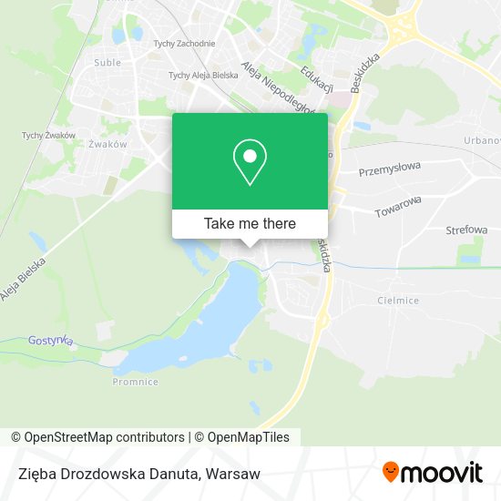 Zięba Drozdowska Danuta map