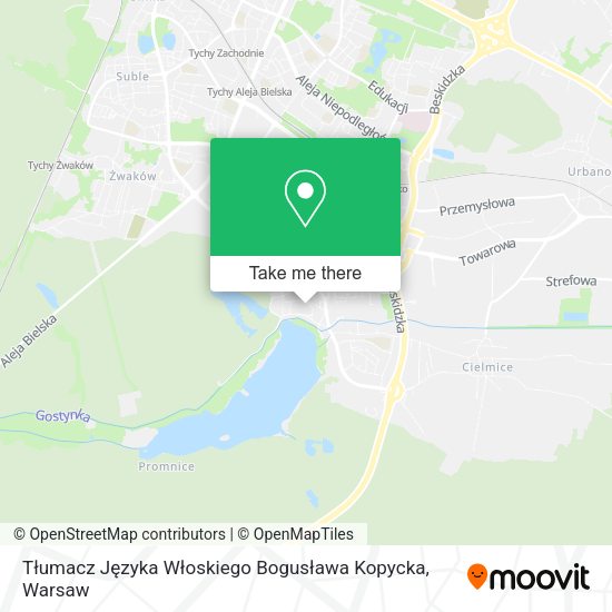 Tłumacz Języka Włoskiego Bogusława Kopycka map