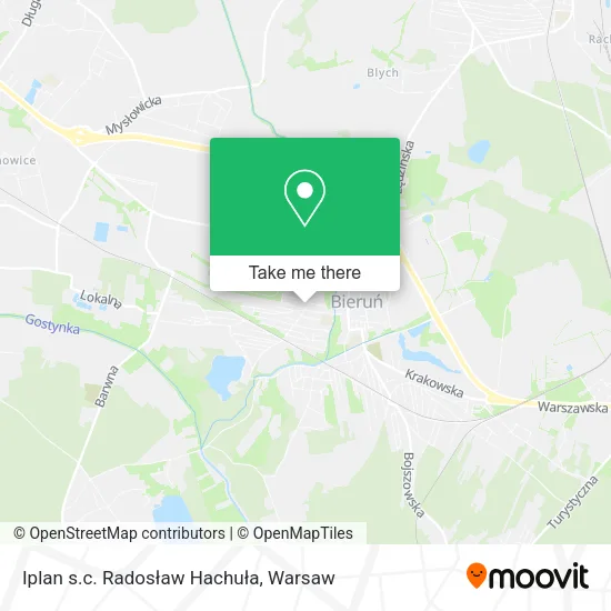 Iplan s.c. Radosław Hachuła map