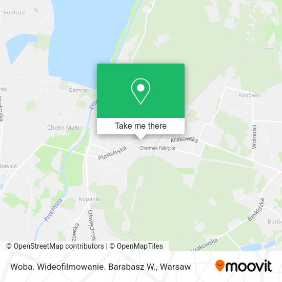 Карта Woba. Wideofilmowanie. Barabasz W.