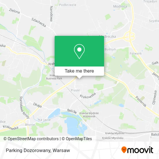 Карта Parking Dozorowany