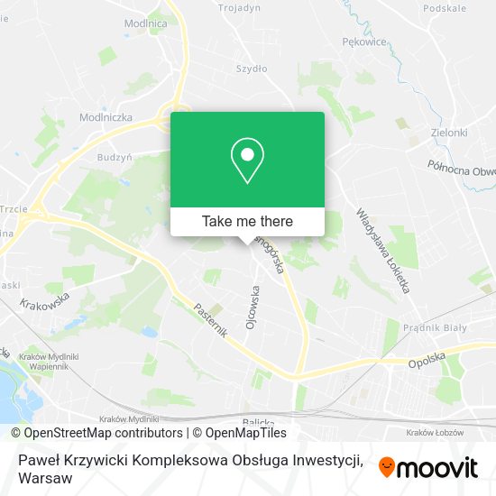 Paweł Krzywicki Kompleksowa Obsługa Inwestycji map