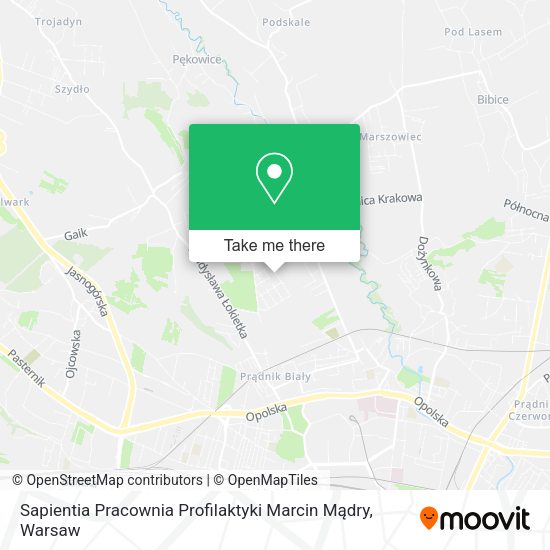 Sapientia Pracownia Profilaktyki Marcin Mądry map