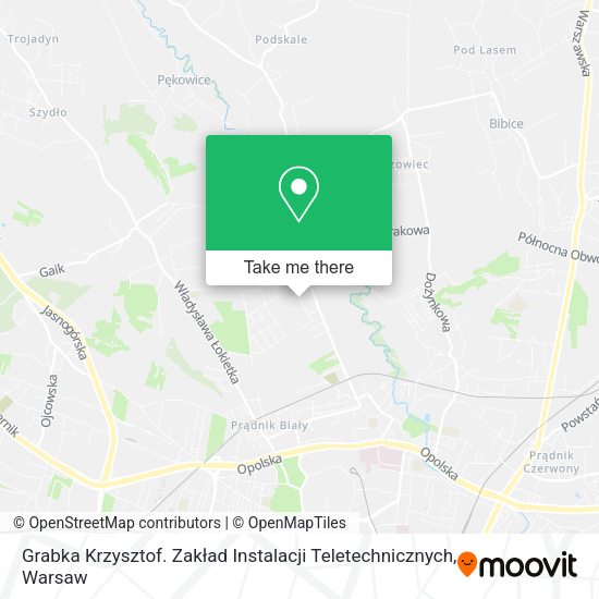 Карта Grabka Krzysztof. Zakład Instalacji Teletechnicznych