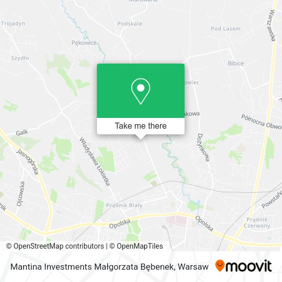 Mantina Investments Małgorzata Bębenek map