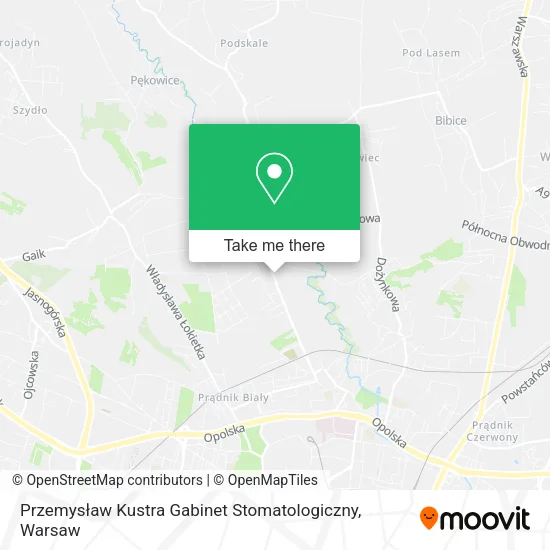 Карта Przemysław Kustra Gabinet Stomatologiczny